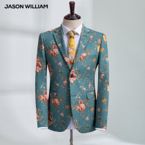 Jason William Jason William suit suit Male wedding dress Handsome banquet blazer