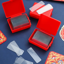 Couplets special double-sided household self-adhesive incognito zhan jiao tiao Universal Wall couplets door special adhesive tapes wedding wedding supplies Daquan marriage room arrangement decoration