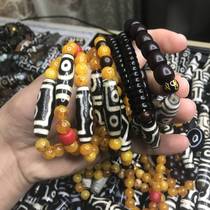 Tibet Tianyu natural agate three eyes six eyes nine eyes green female two eyes Five Eyes four eyes celestial beads