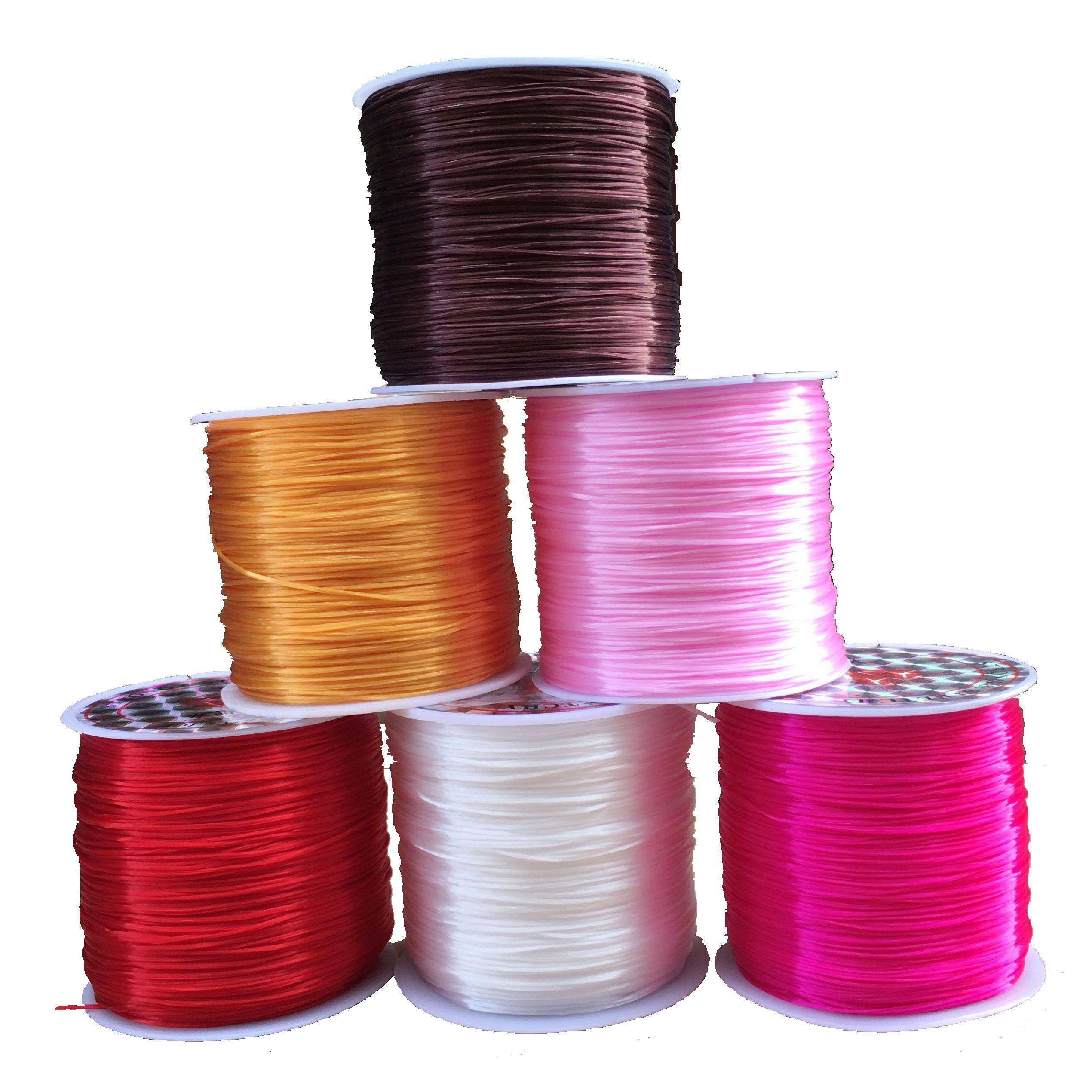 扁形弹力线60米/卷.一卷包邮,送工具钩针 引线买2卷送1卷,买3卷送3卷.