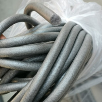 Black foam strip Curtain wall caulking solid foam rod round strip Wedding flower arrangement door and window sealing strip Sponge strip