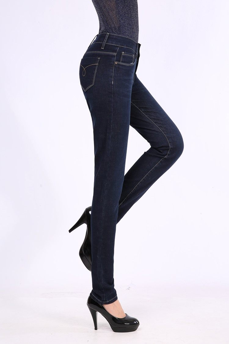 百圆裤业2016韩国春秋牛仔裤女小脚逸阳女装女裤米兰旗舰店长裤潮