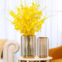 Nordic modern light luxury Vase ornaments flower arrangement table TV cabinet American simulation flower dried flower living room home accessories