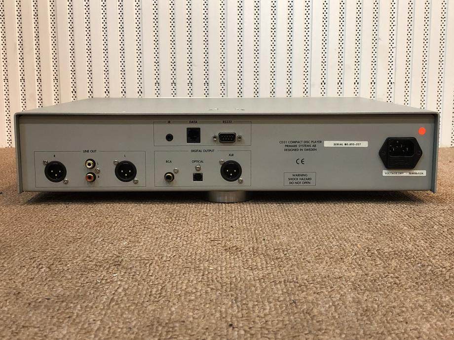 瑞典primare翩美cd31发烧cd机四只1704k解码芯片24比特