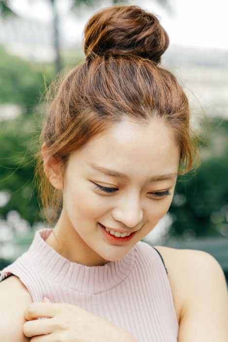 同样丸子头,为啥日本妹子就能梳得更可爱