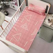 Summer baby latex mat Childrens air conditioning cool ice silk mat Non-slip breathable cool baby kindergarten mat