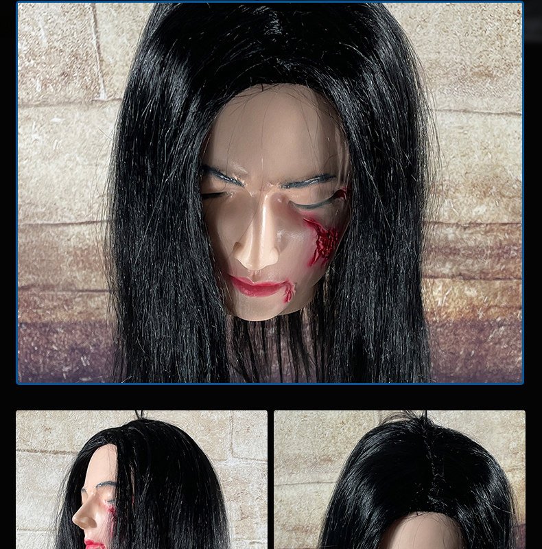 假尸男女剧本娃娃假人鬼屋密室布置逃脱恐怖装饰万圣节杀道具吊尸