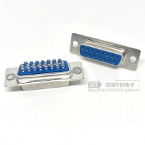 DB15 male and female head wire type serial port plug RS232 socket 15 pin Como Port double row connector