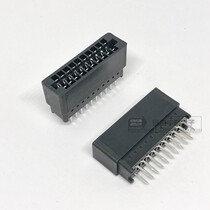 NDK TAT Nokou bus foot pitch 2 54mm slot 20p bus Holder 2 * 10PCB gold finger socket without ears