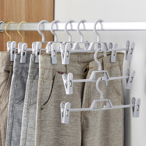 Pants rack incognito multi-function multi-layer hanging pants with clip storage underwear skirt pants hanging clothing store hanger household