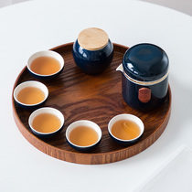 Travel teacup portable take-away one pot two four five cups outdoor portable tea set tea set go out to carry