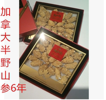 Canada Ontario Grand Mountain Lines Half wild ginseng Quality Upper Short Coarse Grain Atlantic Citi Soak in Taste Strong 227g