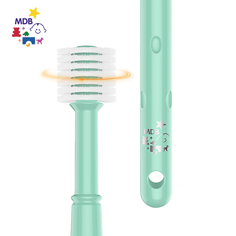 mdb baby toothbrush 360 children infant toothbrush 0-1-2-3-6 years old soft tooth baby toothbrush training