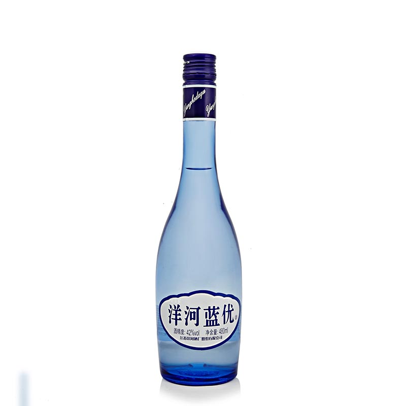 洋河蓝优42度480ml 洋河官方旗舰店 浓香型白酒产品展示图1