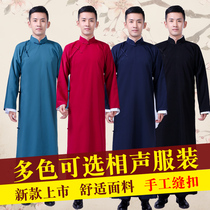 Cross-talk coat clothing Mens Republic of China gown May Fourth youth costume Tang costume Jacket costume Chorus class costume Student costume