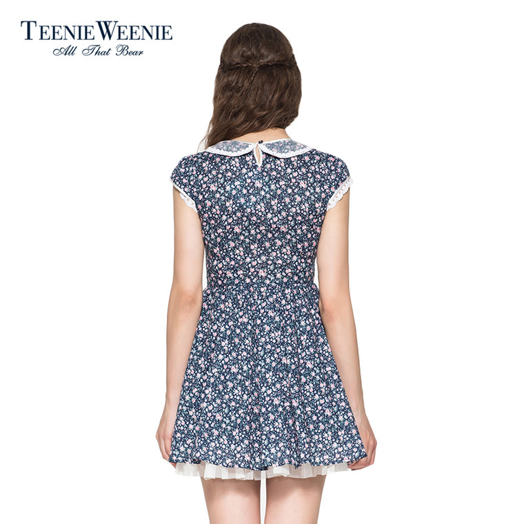 【聚】Teenie Weenie小熊2015专柜正品女装休闲连衣裙TTOW5A691I