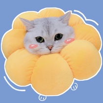 Kitty Elizabeth Circle anti-cluttering soft sunflowers Pets small dogs neutered anti-licking waterproof neck trekking collar