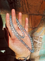 Collection-level high-quality clear sea blue treasure long chain) between zero boundaries)