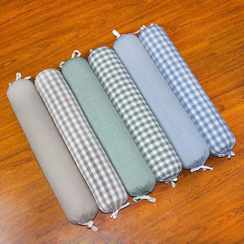 颈椎枕圆形糖果枕成人单人保健护颈圆枕头圆柱铁观音茶叶枕芯纯棉_7折