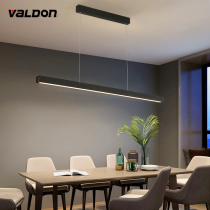 Strip Restaurant Chandelier Modern Minimalist Dining Room Dining Room Bar Office Office Chandelier Lamp Designer Extremely Brief