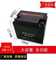 Three-wheeled motorcycle battery Suitable for Lifan Foton tricycle 12V32A maintenance-free battery dry battery battery