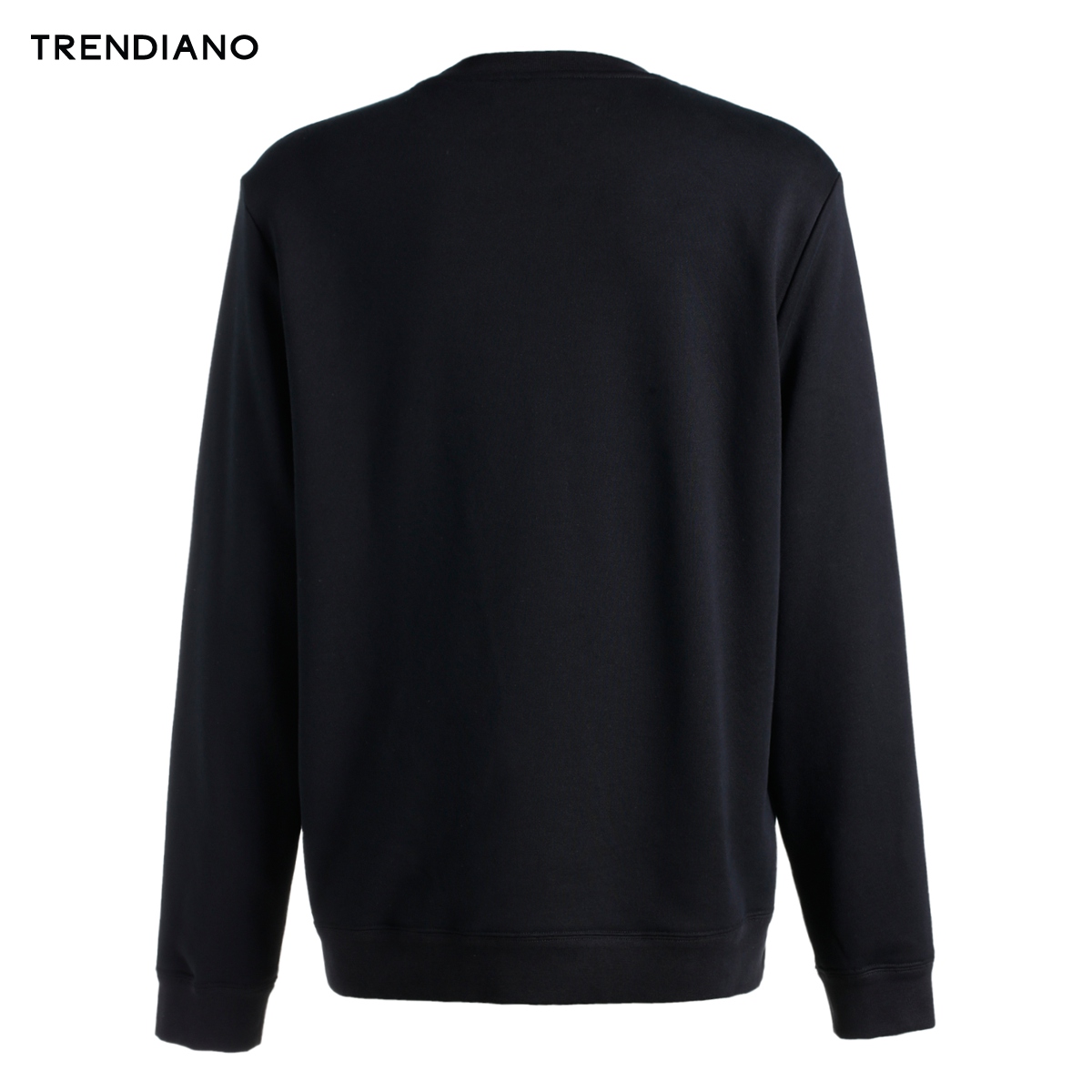 TRENDIANO新2017男装春装字母织带棉质套头卫衣男外套3JC104552P产品展示图3