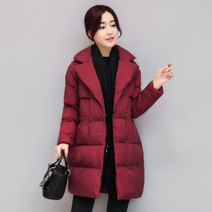 2018新款冬季外套女面包棉服茧型棉衣女中长款韩版宽松加厚棉袄潮