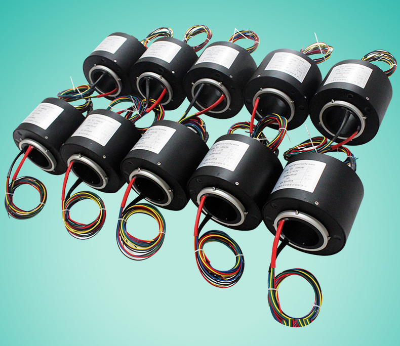 2通道gl型3路气电定制滑环麦芽设备旋转连接器厂家专用4 6 8线直