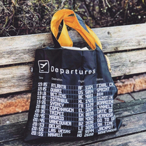 Germany LOQI travel series men and womens fashion shopping bag travel storage shoulder bag portable Portable