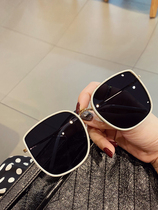 Day Ensemble Cospp Kosp New Big Box Square Sunglasses Lady Net Red Ink sunglasses Anti-UV Glasses Men