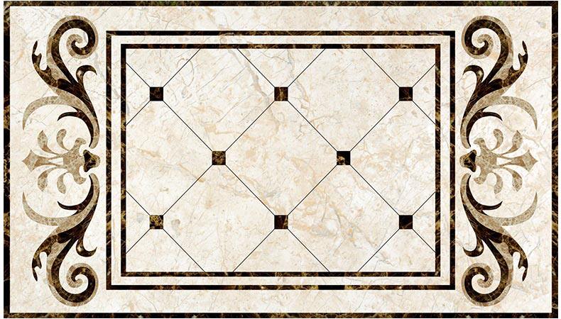 【迈森英伦官网】迈森英伦 卫生间瓷砖花片 客厅地板砖瓷砖 拼图 水刀