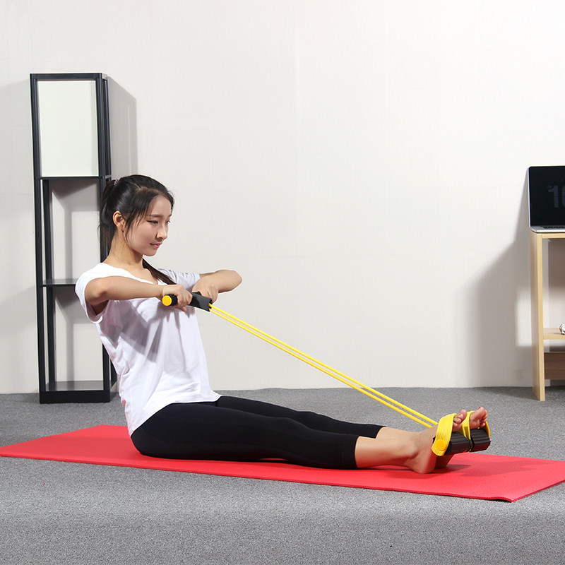 仰卧起坐器材健身家用运动拉力器减肥减肚子瘦腰神器收腹肌训练器