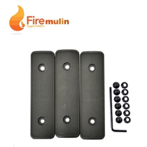 Childrens toy NSR fish bone protector MI Fishbone 3 pieces keymod system plastic hand guard piece nylon accessories