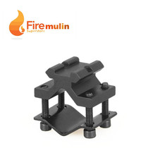 Wood Forest outdoor 20mm roller mounting pipe adapter butterfly clamp pipe clamp laser flashlight metal clamp