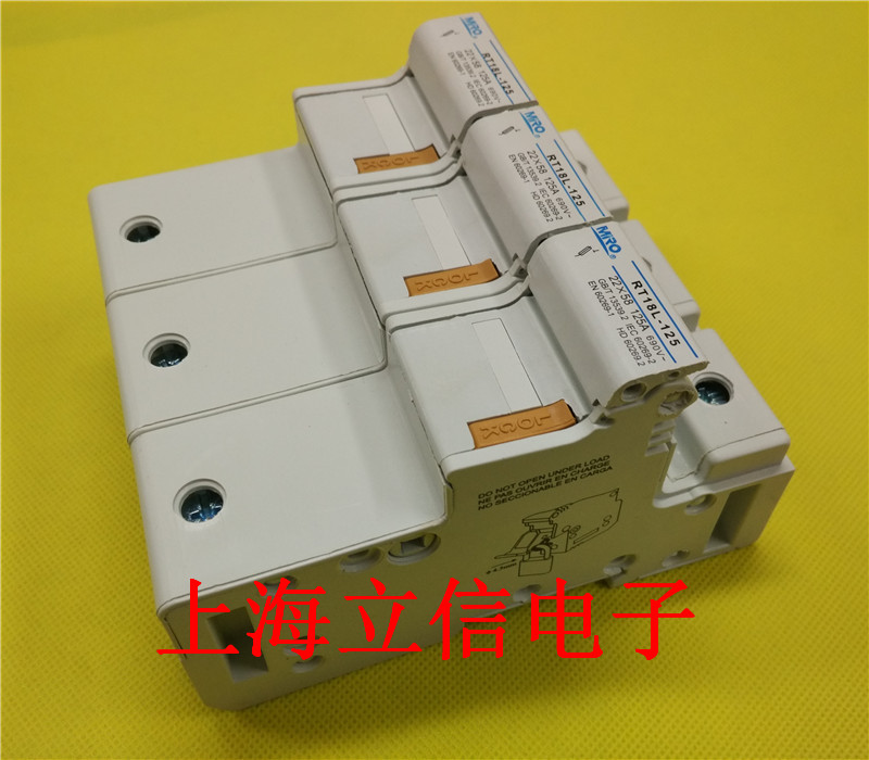 MRO Ming melt fuse base RT18L-125-3P R017 RT18-125 22*58 Fuse base