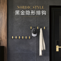 Creative Invisible Clothes Hangover Hangclothes Hanger Bathroom Wall Free From Punching Clothing Cap Hook Hide Hanging Clothes Hook Crochet Hook