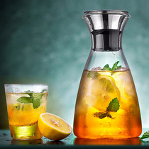 Danish design Nordic style net red high boron glass high temperature fruit tea water bottle cold water pot Summer cold drink pot