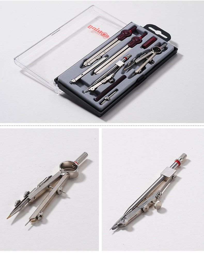 超值包邮 德国红环 rotring centro 万能专业制图圆规套装