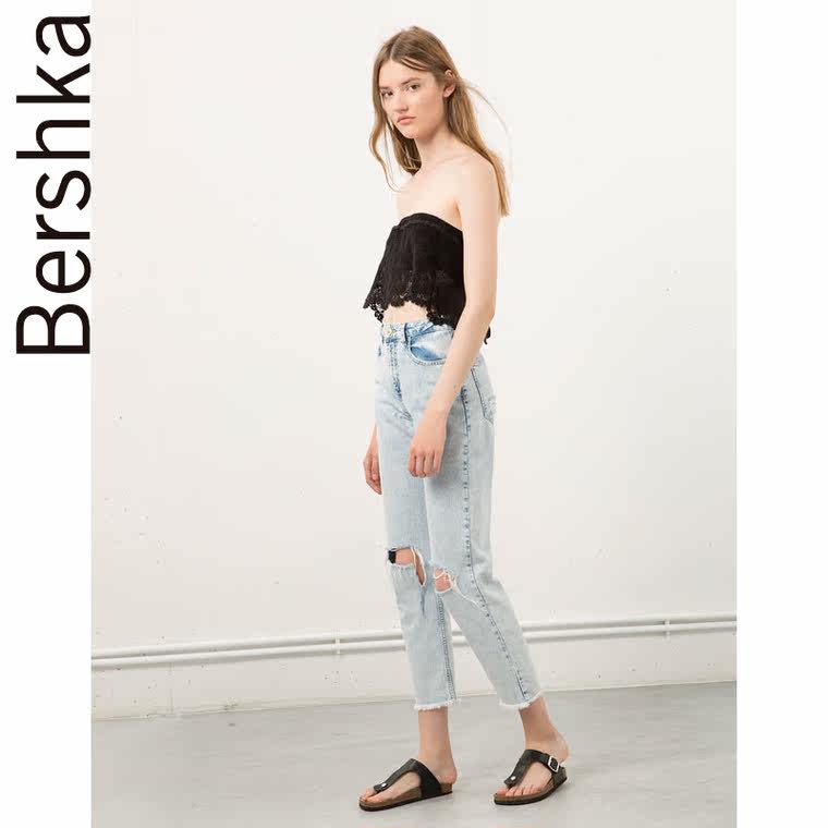 Bershka Bershka 网带抹胸 08870494