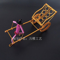 (Rickshaw)Tourist attractions stalls souvenirs home furnishings ornaments decorations holiday gifts