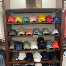 Американцы покупают Paul / Polo Store мужские классические чистые хлопчатобумажные кепки