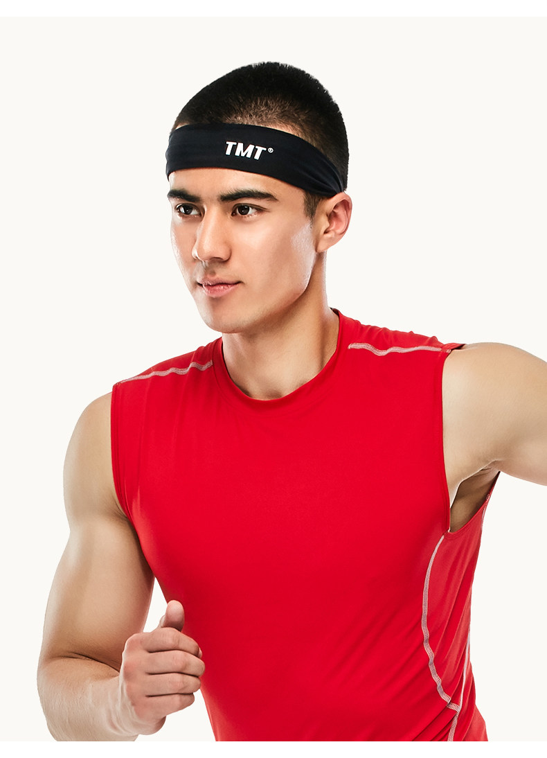 发带运动头带女士篮球健身夏季导汗止汗跑步头巾男箍吸汗装备