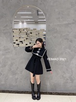 Zhao Xiaoxiao Clothing (Douyin Same Style) 2021 Street Autumn Suit Dress Shawl