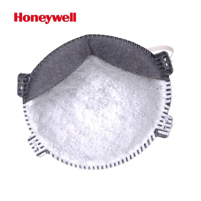 霍尼韦尔头带式活性炭口罩 工业劳保防雾霾防PM2.5防异味口罩20只产品展示图3