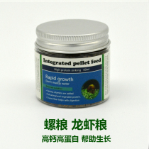 Sky blue devil crayfish Lobster crab Ornamental shrimp snail Apple snail High calcium help shell long shell feed food