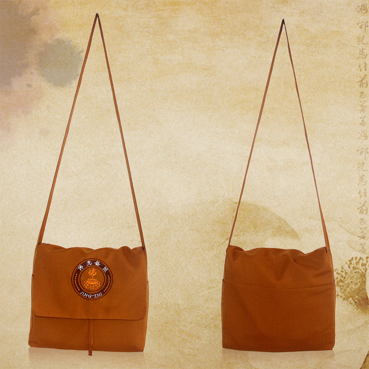 佛教用品拜拜用的僧包和尚包居士包日式包斜跨单肩民族风礼品包