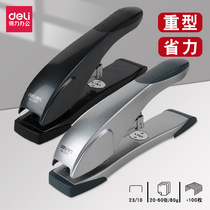 Vigorous heavy stapler thick layer stapler easily order 60 pages of office paper thickened financial certificate binding device