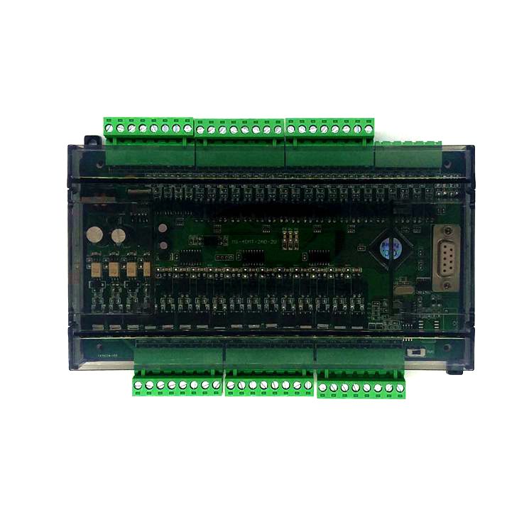 PLC工控板脉冲输出FX1/2N-40MT脉冲输出24入16出伺服步进200K频 其他品牌
