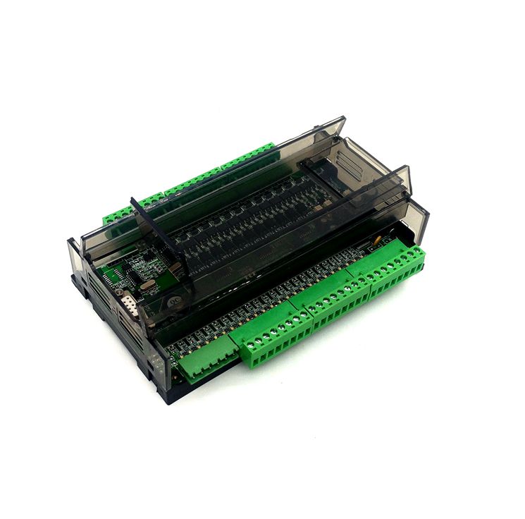 PLC工控板脉冲输出FX1/2N-40MT脉冲输出24入16出伺服步进200K频 其他品牌