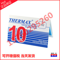 Batch of British THERMAX original label TMC temperature measuring label temperature label temperature measuring sheet